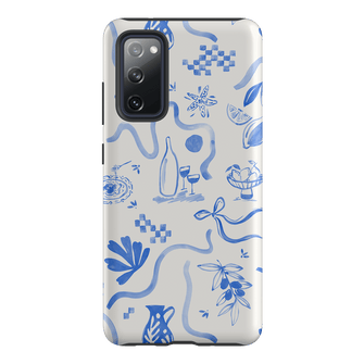 Mediterranean Wave Printed Phone Cases Samsung Galaxy S20 FE / Armoured by Charlie Taylor - The Dairy