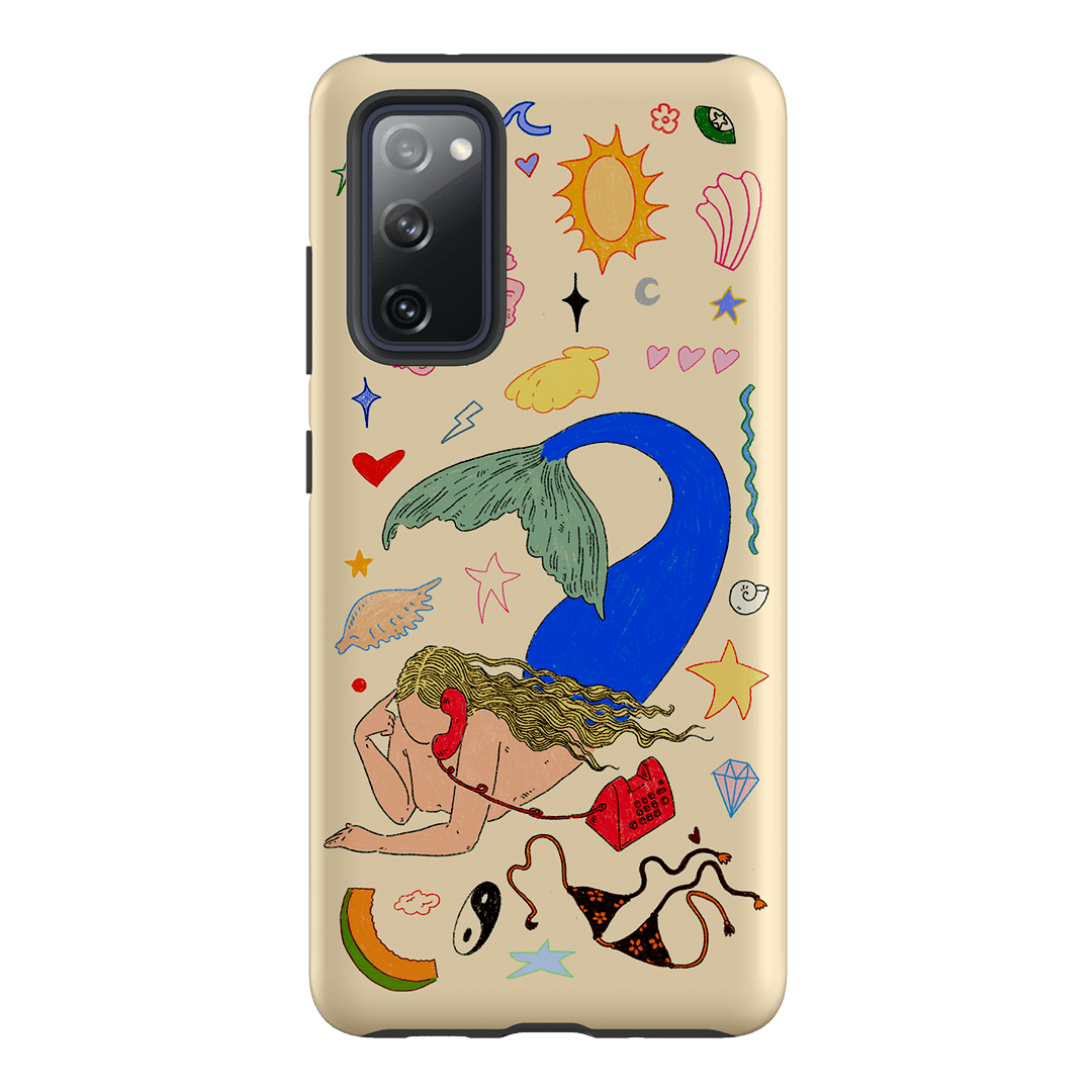 Mermaid Salad Cream Printed Phone Cases Samsung Galaxy S20 FE / Armoured by Easty Beasty - The Dairy
