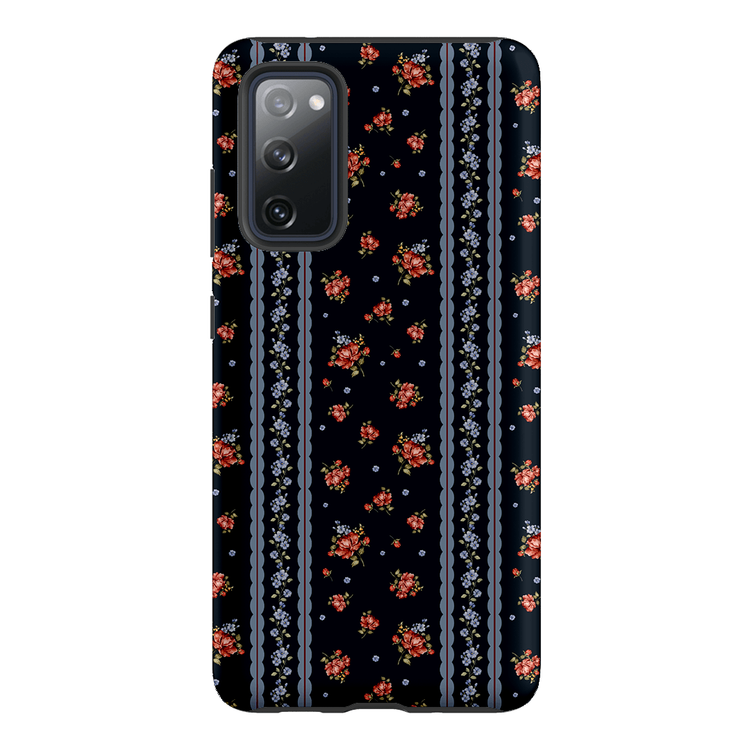 Midnight Stripe Printed Phone Cases Samsung Galaxy S20 FE / Armoured by Kasiags Art - The Dairy
