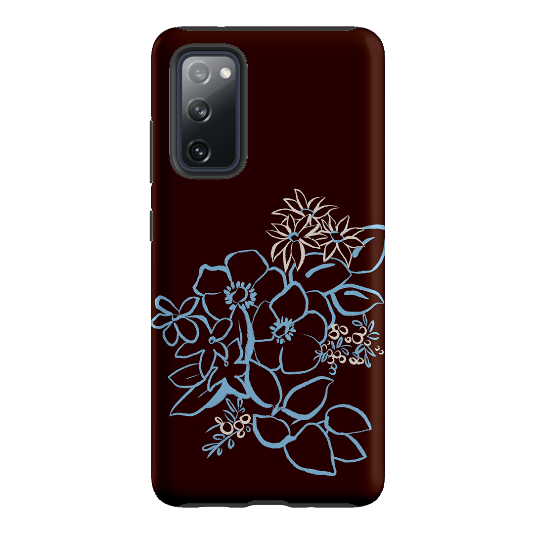 Mocha Posy Printed Phone Cases Samsung Galaxy S20 FE / Armoured by Typoflora - The Dairy