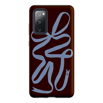 Mocha Ribbon Printed Phone Cases Samsung Galaxy S20 FE / Armoured by Jasmine Dowling - The Dairy