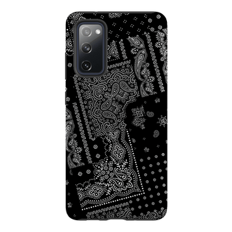 Paisley Noir Printed Phone Cases Samsung Galaxy S20 FE / Armoured by The Dairy - The Dairy