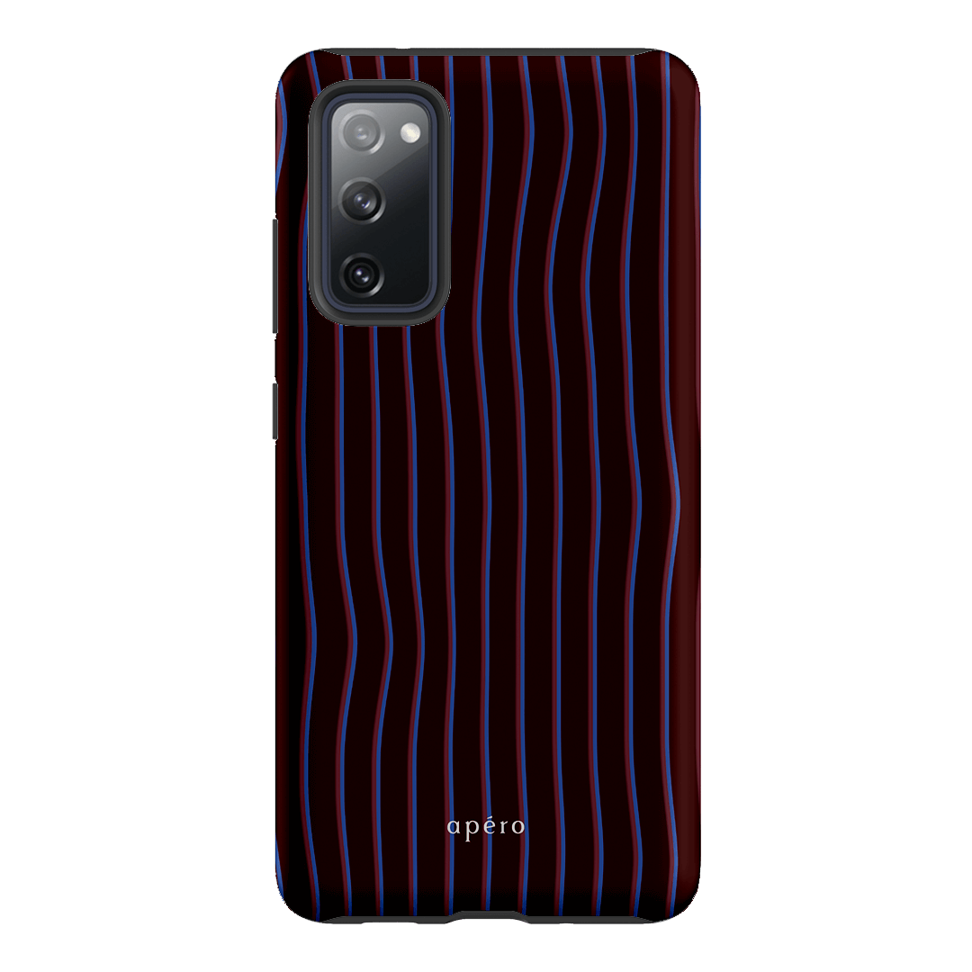 Panama Burgundy Printed Phone Cases Samsung Galaxy S20 FE / Armoured by Apero - The Dairy