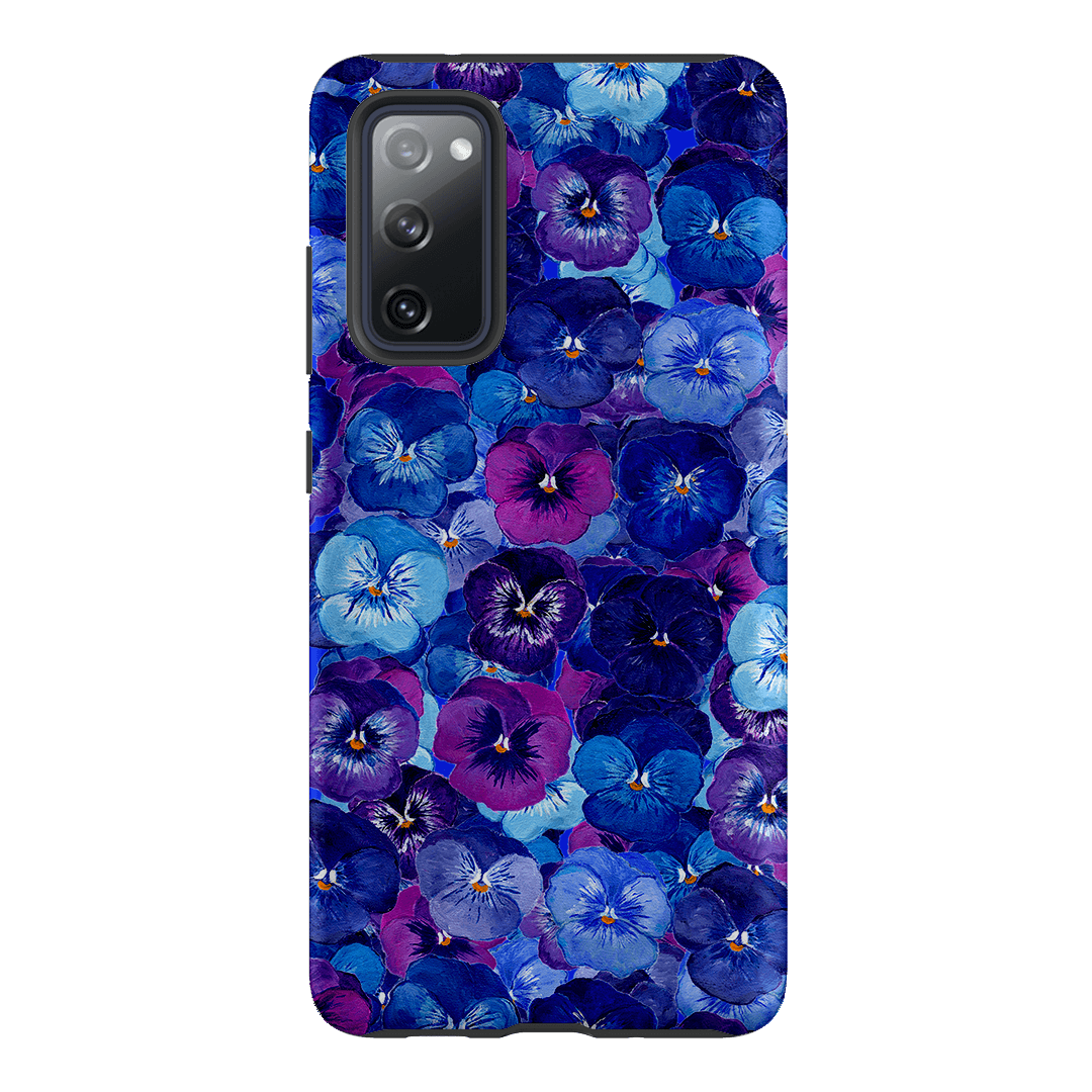 Pansy Jumble Printed Phone Cases Samsung Galaxy S20 FE / Armoured by Kayla Henley - The Dairy