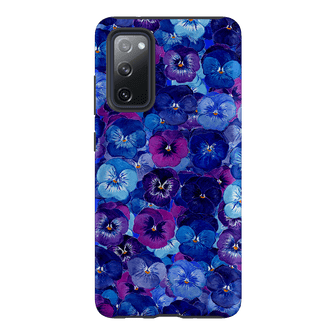 Pansy Jumble Printed Phone Cases Samsung Galaxy S20 FE / Armoured by Kayla Henley - The Dairy