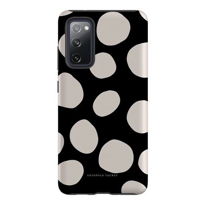 Pebbles Noir Printed Phone Cases Samsung Galaxy S20 FE / Armoured by Veronica Tucker - The Dairy