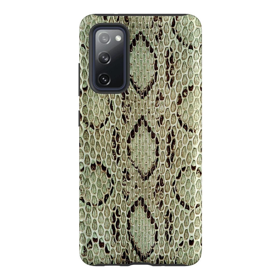 Pistachio Python Printed Phone Cases Samsung Galaxy S20 FE / Armoured by The Dairy - The Dairy