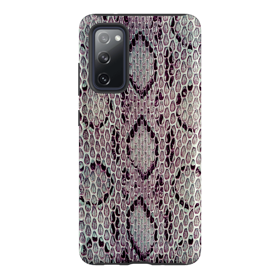 Plum Python Printed Phone Cases Samsung Galaxy S20 FE / Armoured by The Dairy - The Dairy