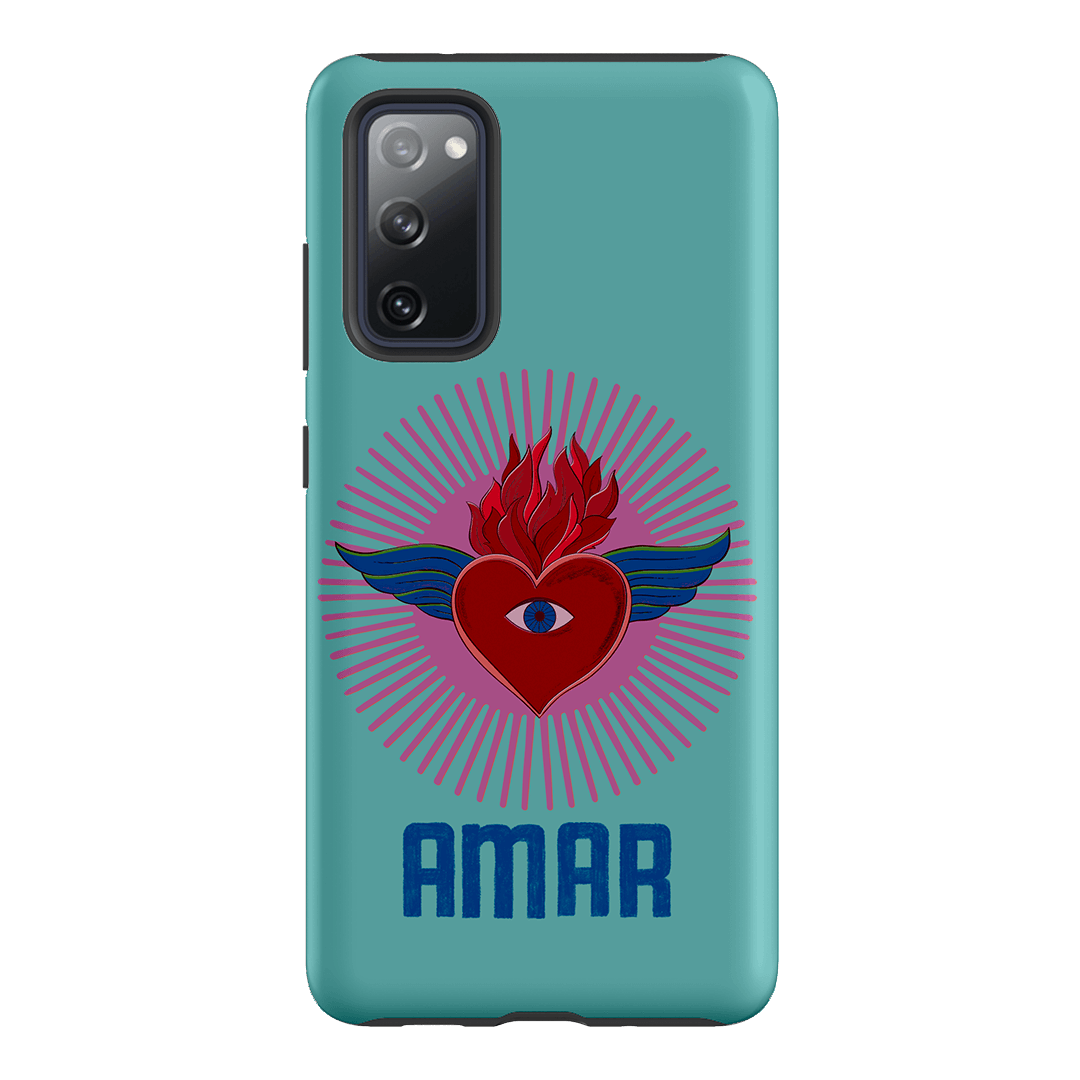 Sacred Heart Printed Phone Cases Samsung Galaxy S20 FE / Armoured by Fenton & Fenton - The Dairy