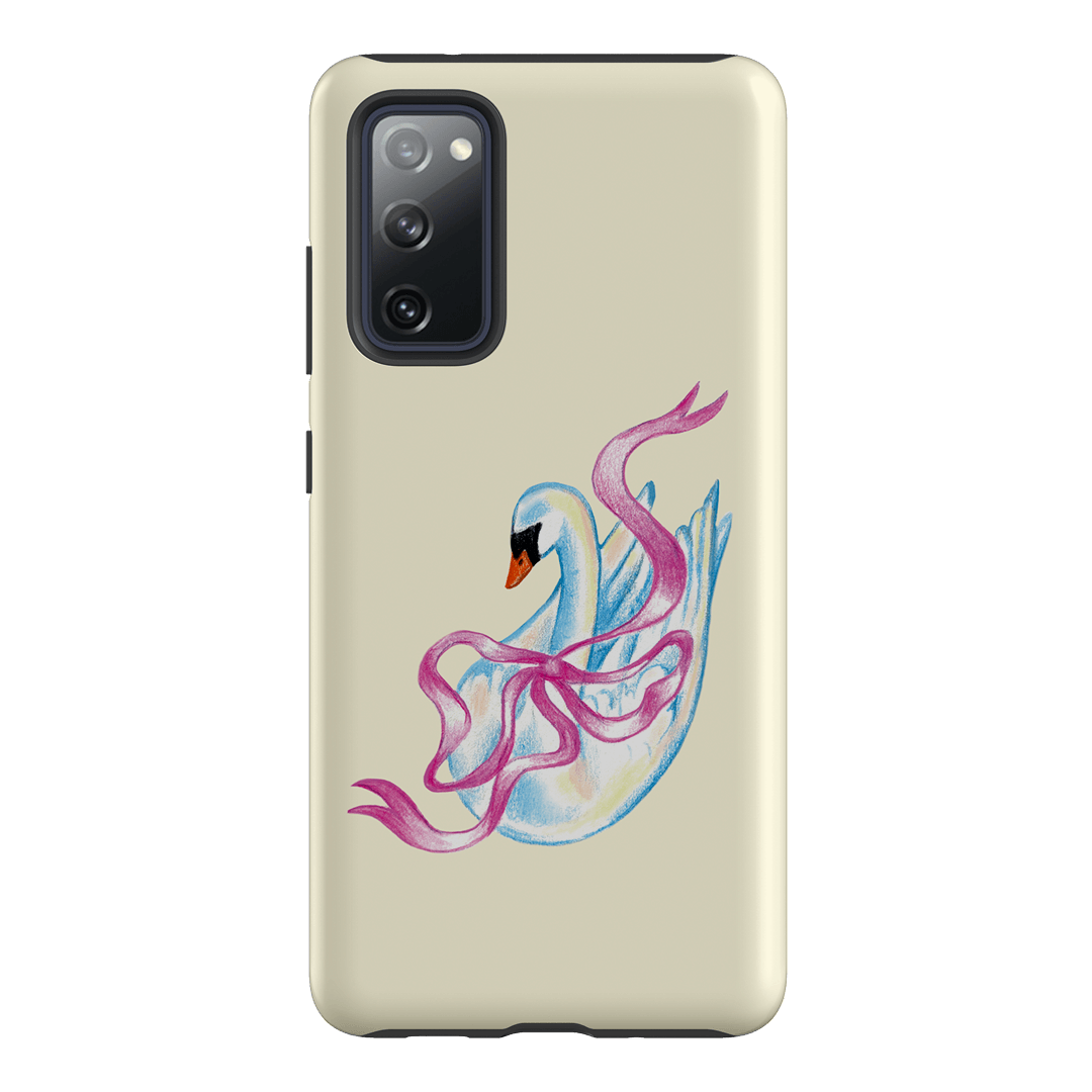 Satin Swan Printed Phone Cases Samsung Galaxy S20 FE / Armoured by Femke Studio - The Dairy