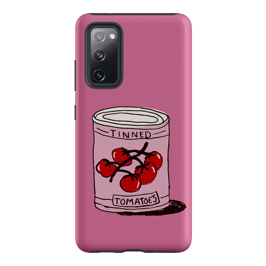 Saucy Pink Printed Phone Cases Samsung Galaxy S20 FE / Armoured by The Dairy - The Dairy