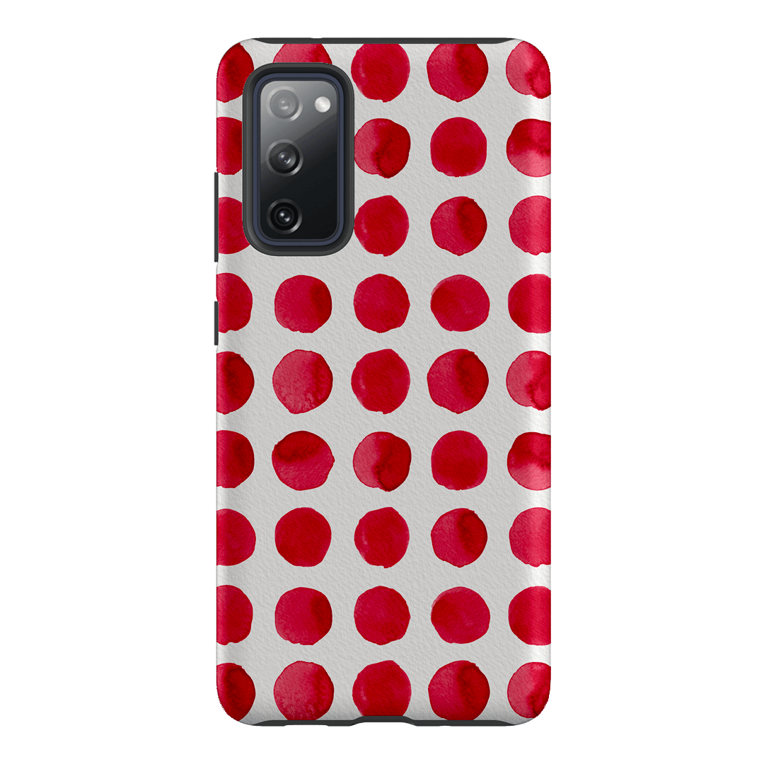 Spots in Red Printed Phone Cases by The Dairy - The Dairy