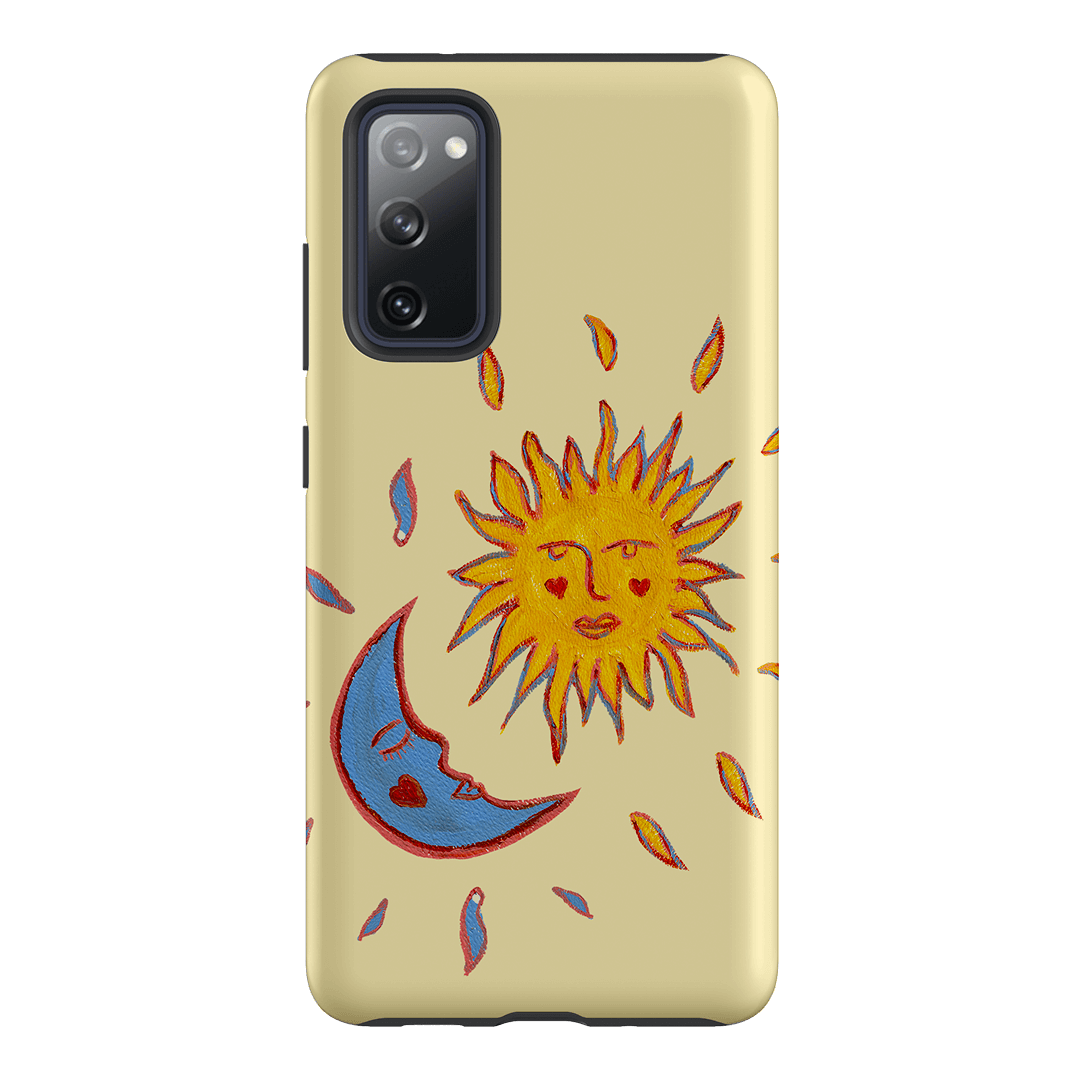 Sun & Moon Yellow Printed Phone Cases Samsung Galaxy S20 FE / Armoured by BG. Studio - The Dairy