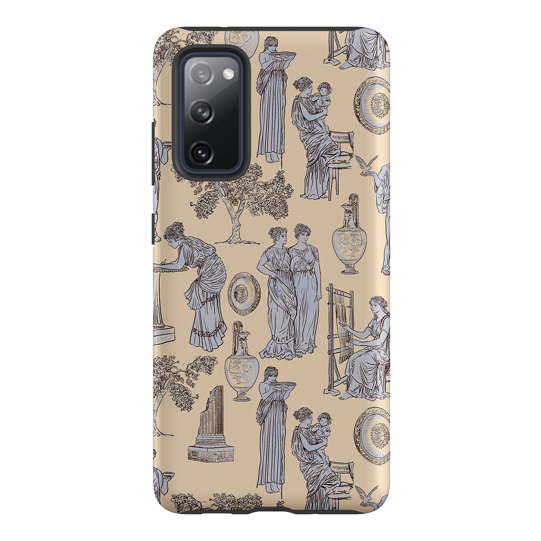 Symposium Alabaster Printed Phone Cases Samsung Galaxy S20 FE / Armoured by Veronica Tucker - The Dairy