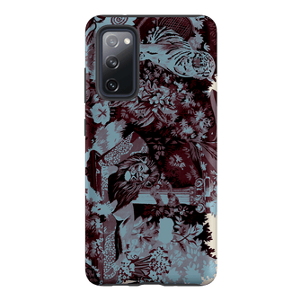 Tippi Blue Printed Phone Cases Samsung Galaxy S20 FE / Armoured by Desmond & Dempsey - The Dairy