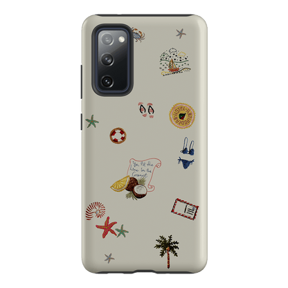 Vacay All Day Cream Printed Phone Cases by Antipodean - The Dairy