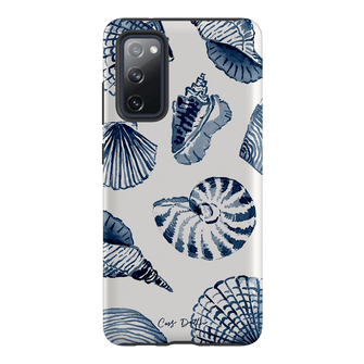 Blue Shells Printed Phone Cases Samsung Galaxy S20 FE / Armoured by Cass Deller - The Dairy