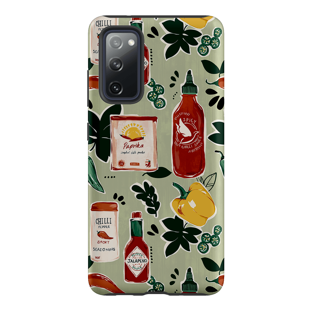 Chilli Pepper Printed Phone Cases Samsung Galaxy S20 FE / Armoured by Charlie Taylor - The Dairy