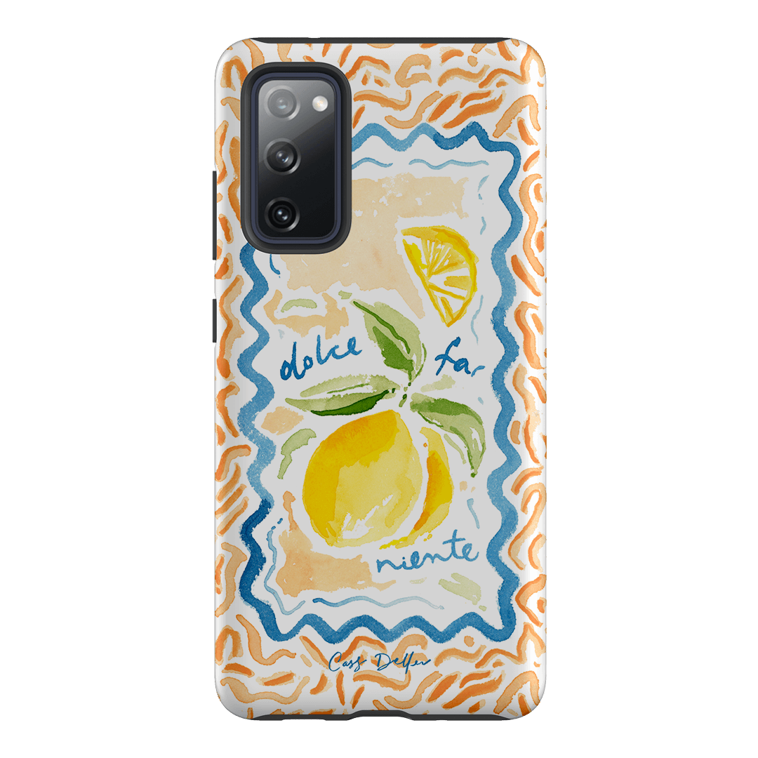 Dolce Far Niente Printed Phone Cases Samsung Galaxy S20 FE / Armoured by Cass Deller - The Dairy