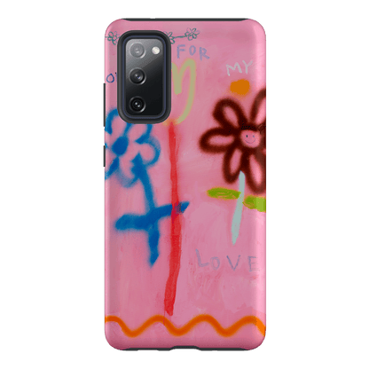 Flowers Printed Phone Cases Samsung Galaxy S20 FE / Armoured by Kate Eliza - The Dairy