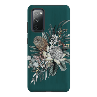 Teal Native Printed Phone Cases Samsung Galaxy S20 FE / Armoured by Typoflora - The Dairy