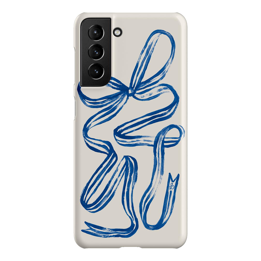 Bowerbird Ribbon Printed Phone Cases Samsung Galaxy S21 / Snap by Jasmine Dowling - The Dairy