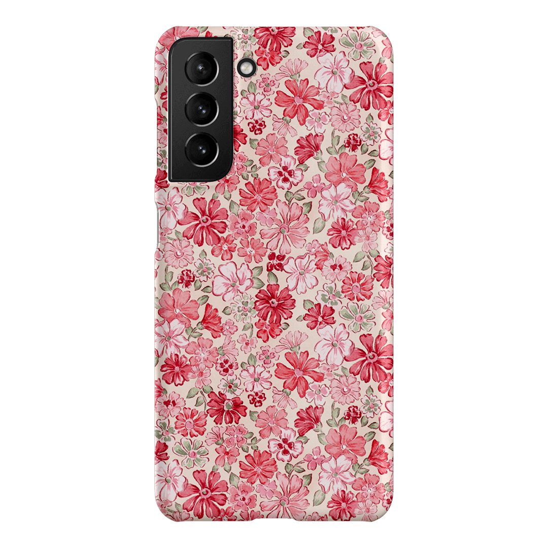 Strawberry Kiss Printed Phone Cases Samsung Galaxy S21 / Snap by Oak Meadow - The Dairy