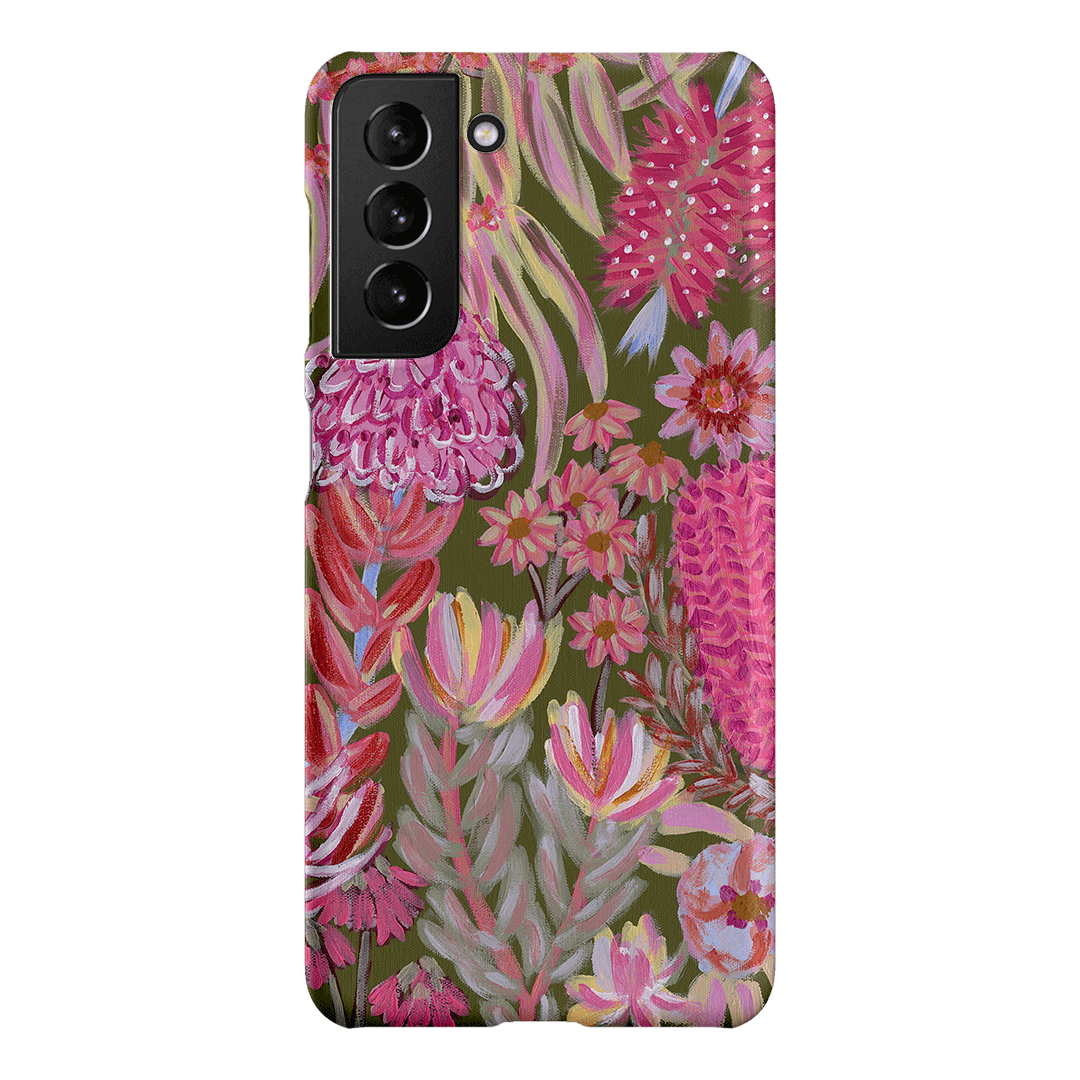 Floral Island Printed Phone Cases Samsung Galaxy S21 / Snap by Amy Gibbs - The Dairy