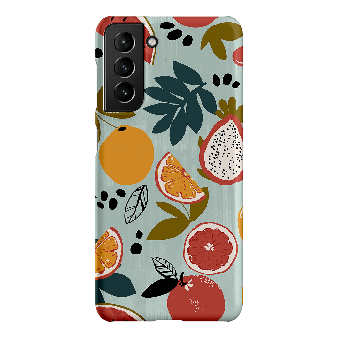 Fruit Market Printed Phone Cases Samsung Galaxy S21 / Snap by Charlie Taylor - The Dairy