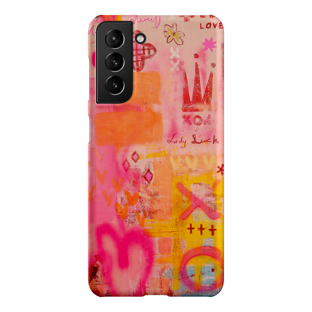 Lady Luck Printed Phone Cases Samsung Galaxy S21 / Snap by Jackie Green - The Dairy
