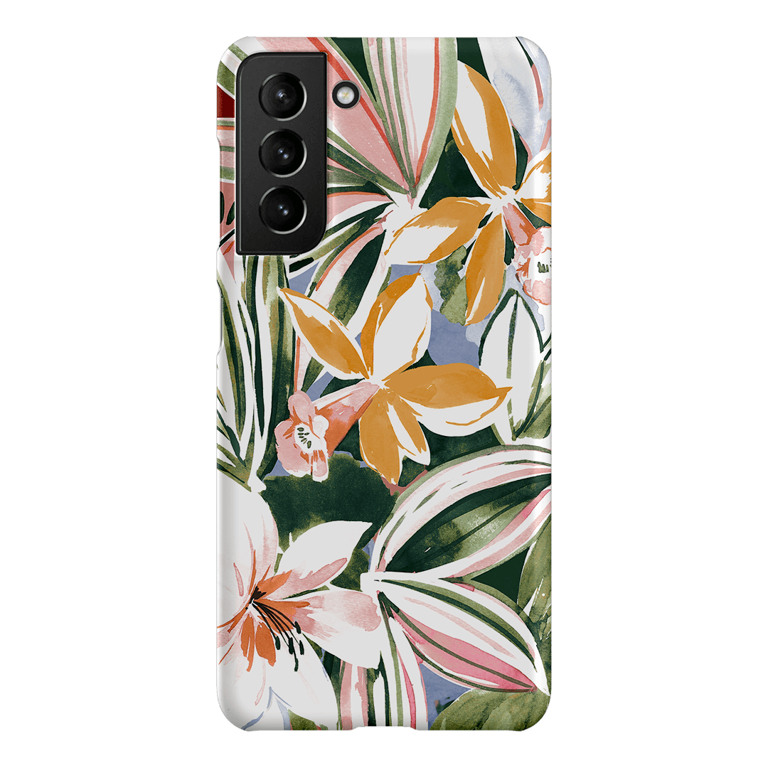 Painted Botanic Printed Phone Cases Samsung Galaxy S21 / Snap by Charlie Taylor - The Dairy