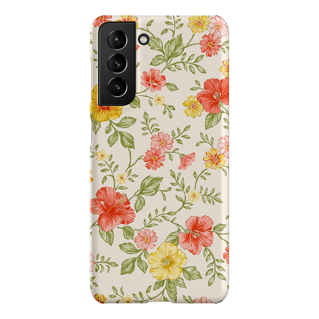 Hibiscus Printed Phone Cases Samsung Galaxy S21 / Snap by Oak Meadow - The Dairy