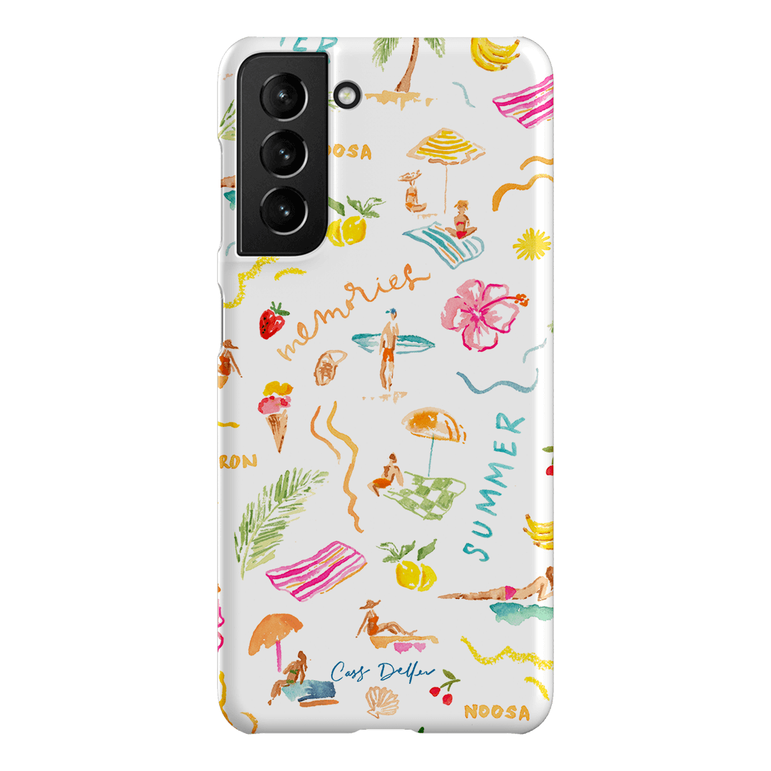 Summer Memories Printed Phone Cases Samsung Galaxy S21 / Snap by Cass Deller - The Dairy