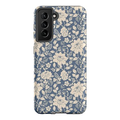 Blue Garden Printed Phone Cases Samsung Galaxy S21 / Armoured by Kasiags Art - The Dairy