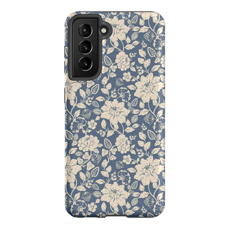 Blue Garden Printed Phone Cases Samsung Galaxy S21 / Armoured by Kasiags Art - The Dairy