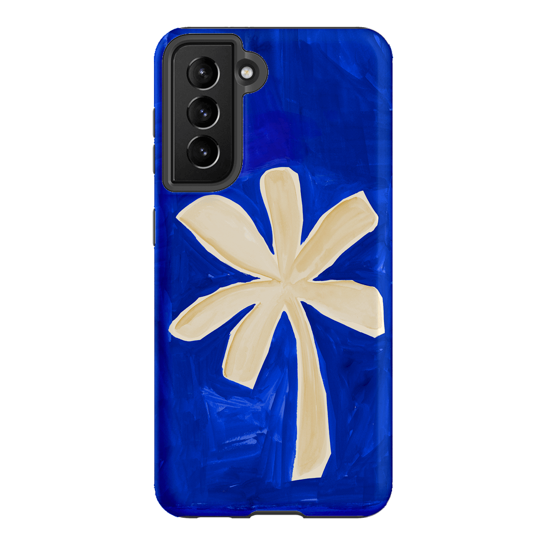 Bleu Palm Printed Phone Cases Samsung Galaxy S21 / Armoured by Charlie Taylor - The Dairy