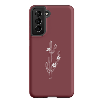 Cactus Flower Printed Phone Cases Samsung Galaxy S21 / Armoured by Typoflora - The Dairy