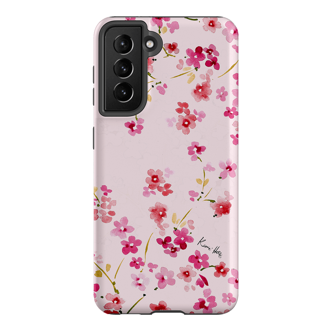 Cherry Blossom Printed Phone Cases Samsung Galaxy S21 / Armoured by Kerrie Hess - The Dairy