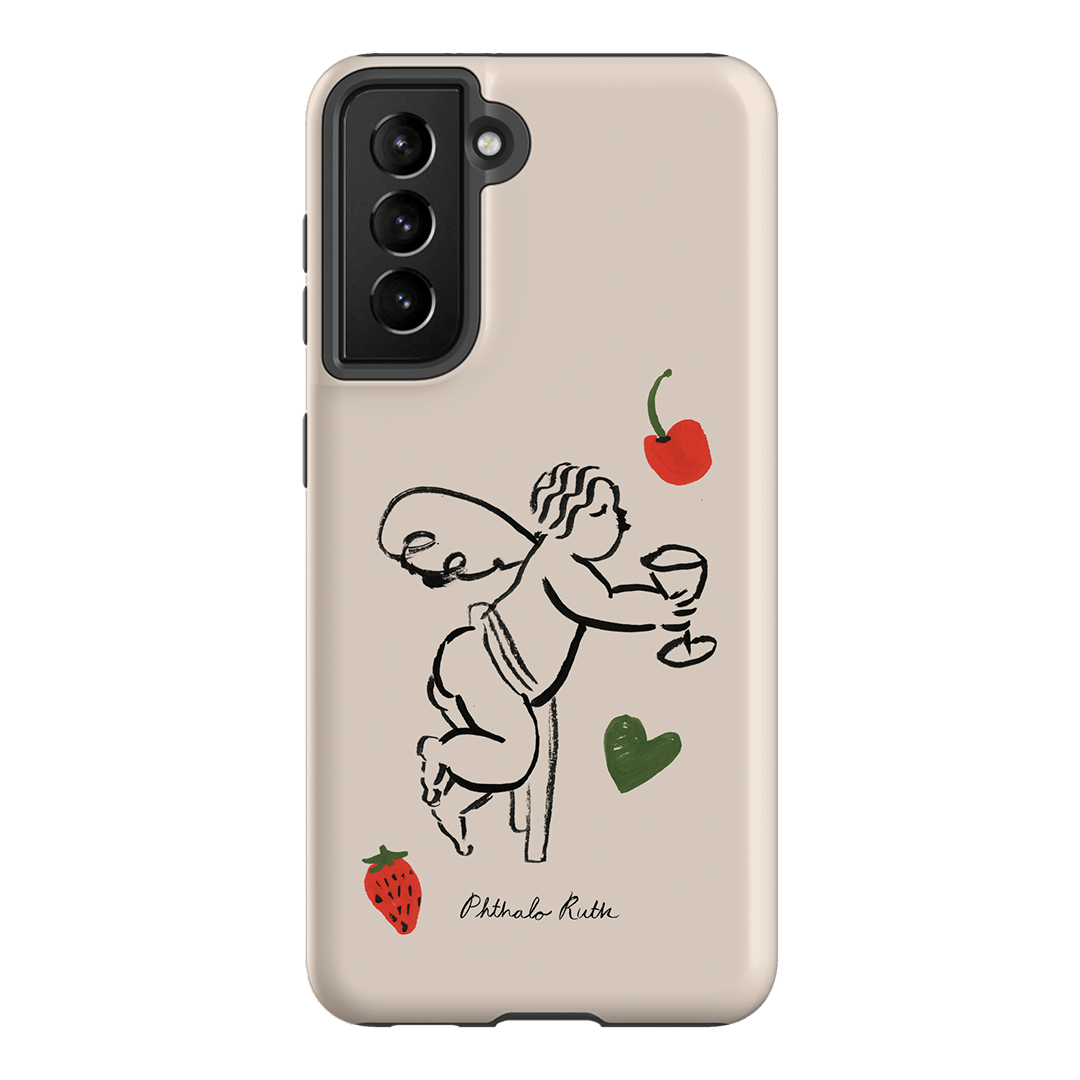 Cherub Printed Phone Cases Samsung Galaxy S21 / Armoured by Phthalo Ruth - The Dairy