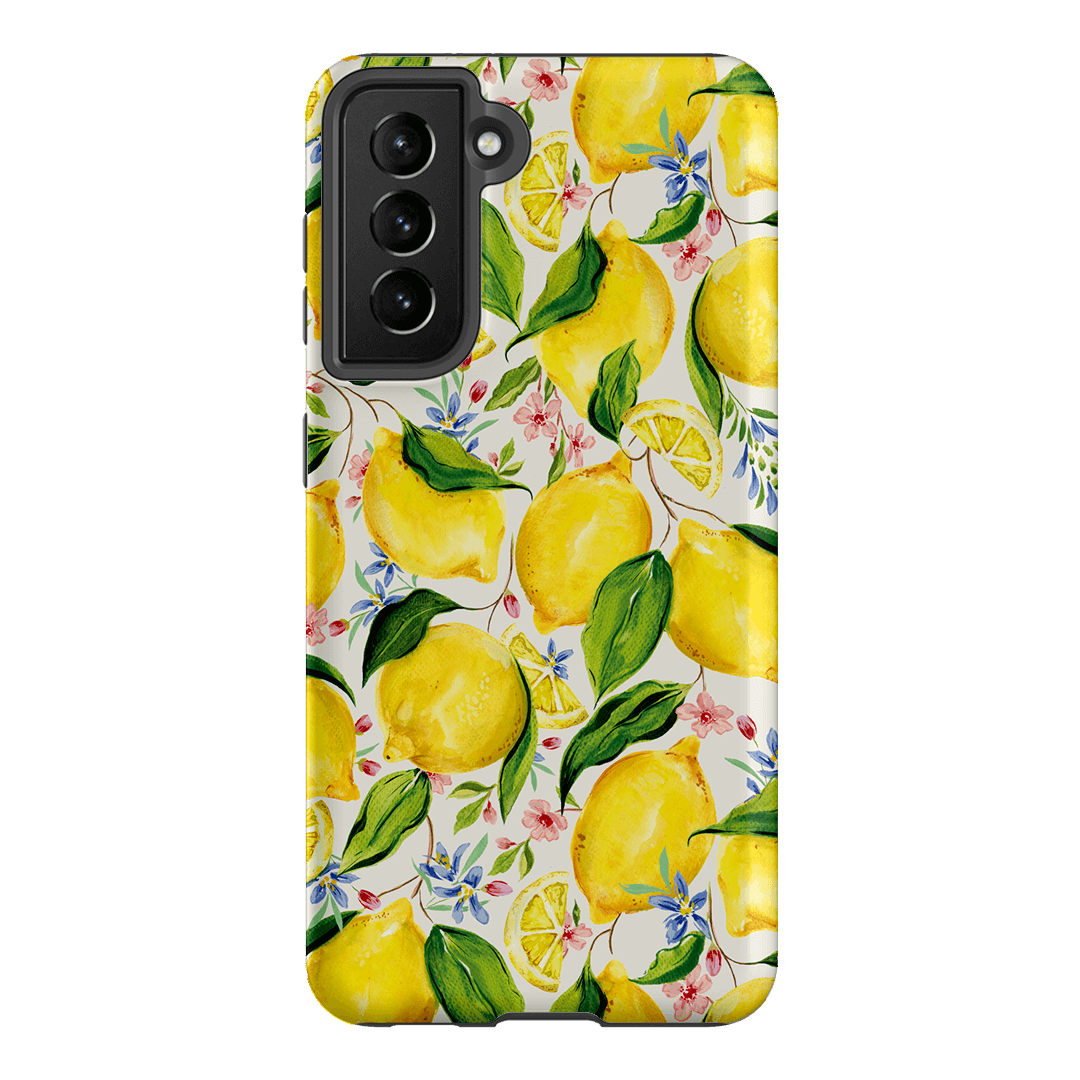 Citrus Lemon Printed Phone Cases Samsung Galaxy S21 / Armoured by Ellie Mae - The Dairy