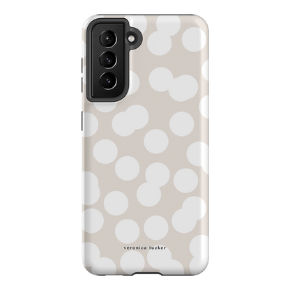 Confetti White Printed Phone Cases Samsung Galaxy S21 / Armoured by Veronica Tucker - The Dairy