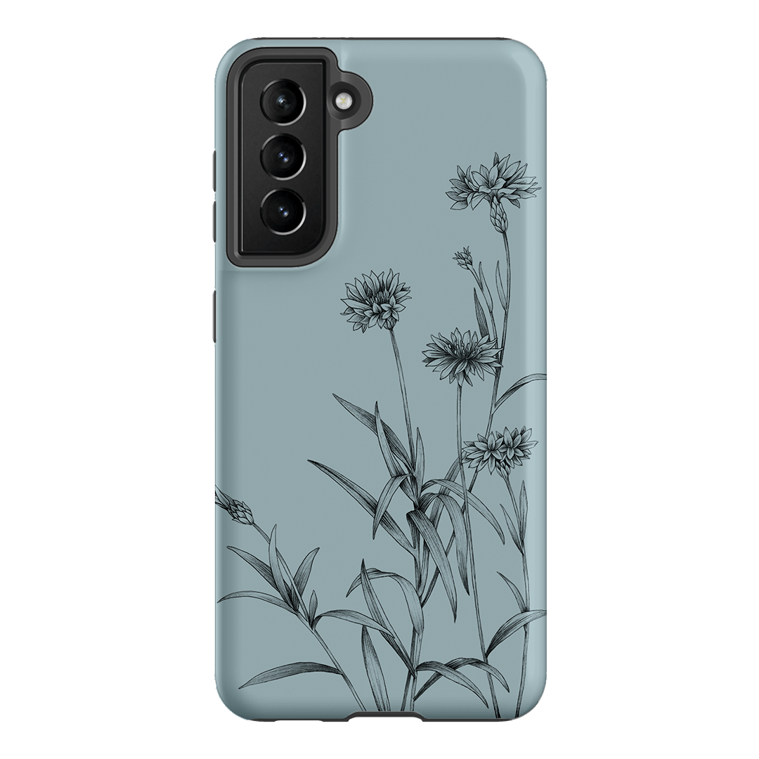 Cornflowers Study Printed Phone Cases Samsung Galaxy S21 / Armoured by Typoflora - The Dairy