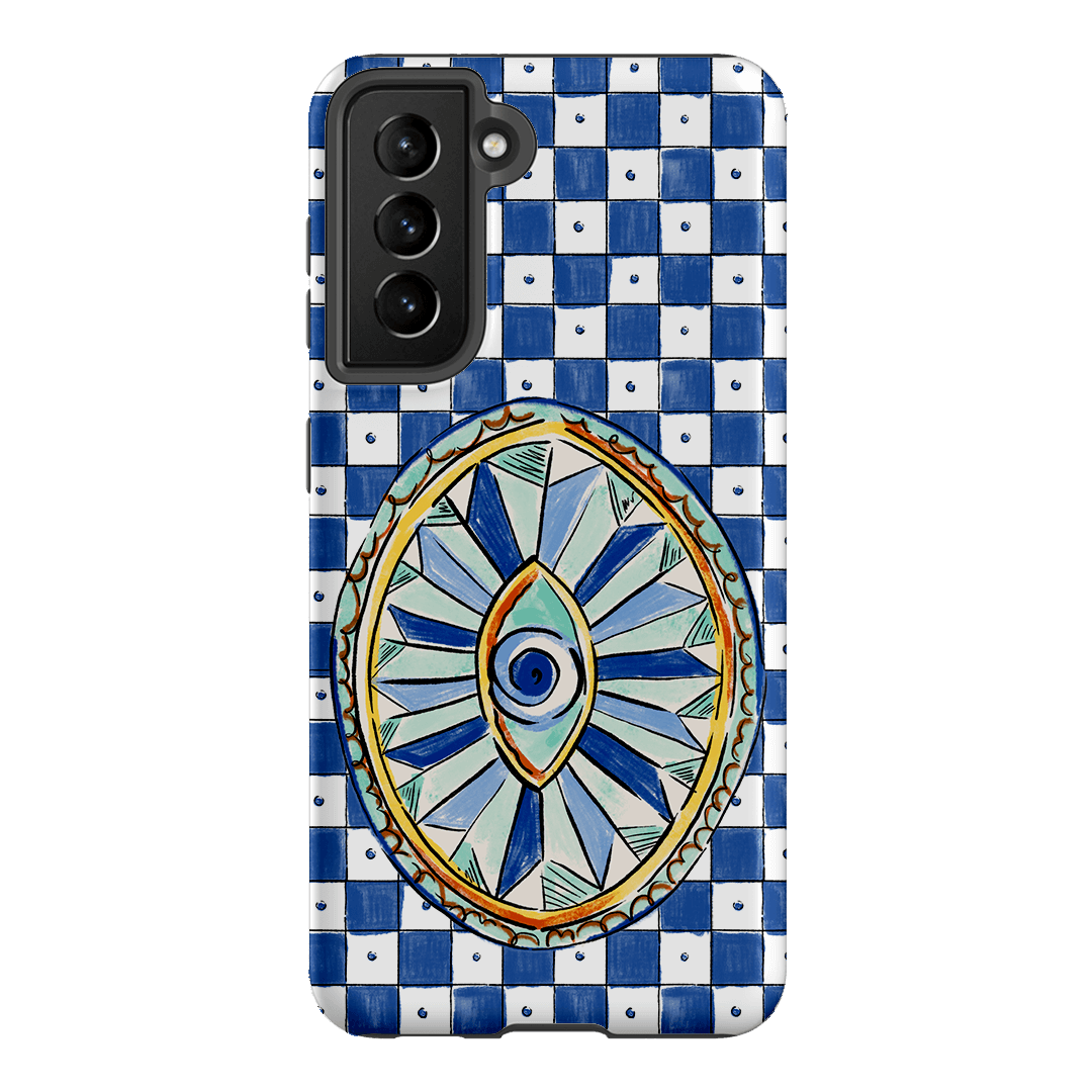 Evil Eye Printed Phone Cases Samsung Galaxy S21 / Armoured by Fenton & Fenton - The Dairy