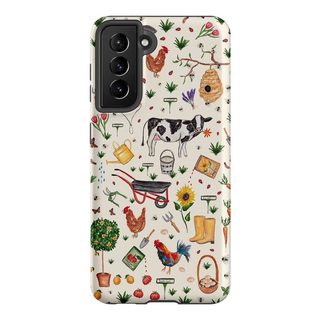 Farm Stay Printed Phone Cases Samsung Galaxy S21 / Armoured by BG. Studio - The Dairy