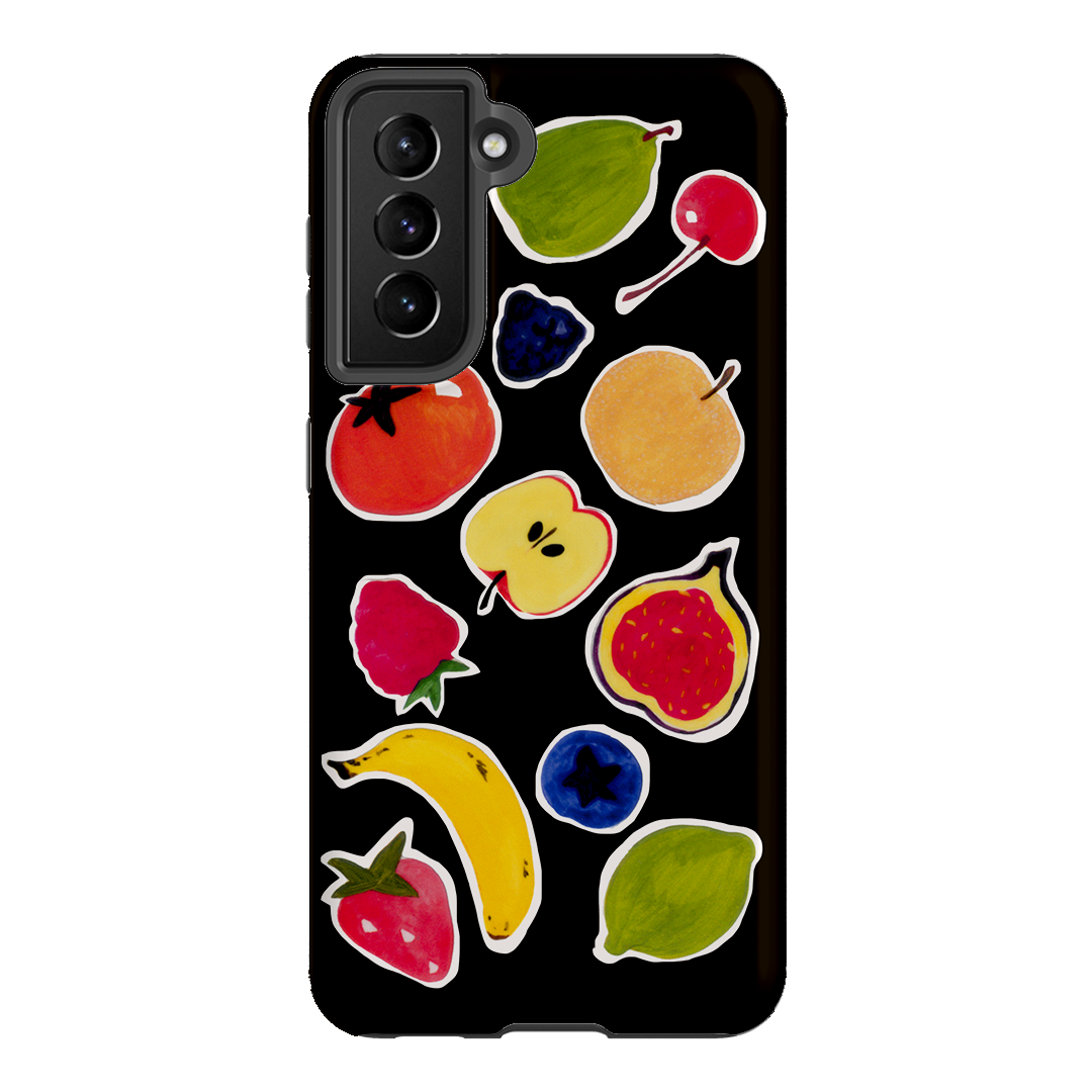 Fruit Stickers Printed Phone Cases Samsung Galaxy S21 / Armoured by Studio Bon - The Dairy