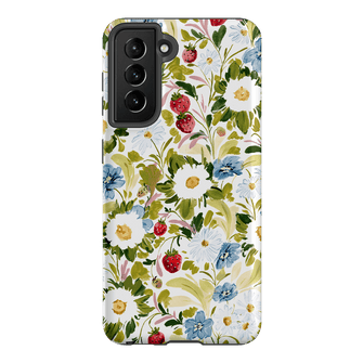 Garden Strawberries Printed Phone Cases Samsung Galaxy S21 / Armoured by Ellie Mae - The Dairy