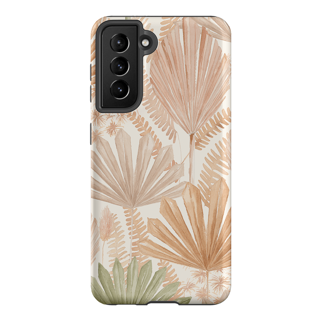 Golden Palm Printed Phone Cases Samsung Galaxy S21 / Armoured by Cass Deller - The Dairy