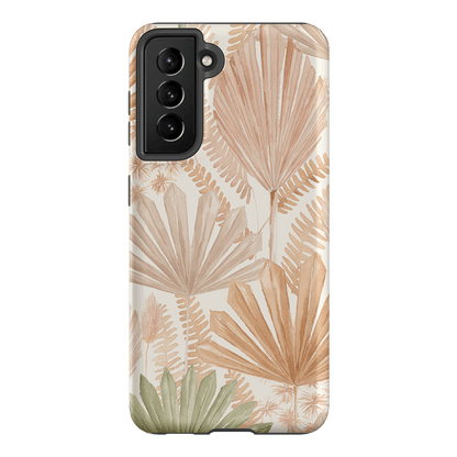 Golden Palm Printed Phone Cases Samsung Galaxy S21 / Armoured by Cass Deller - The Dairy