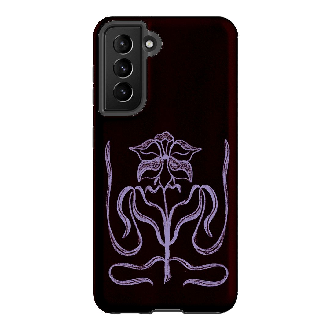Growth Burgundy Printed Phone Cases by The Dairy - The Dairy