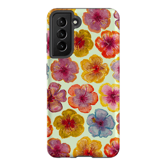 Hibiscus Holiday Sorbet Printed Phone Cases Samsung Galaxy S21 / Armoured by BG. Studio - The Dairy
